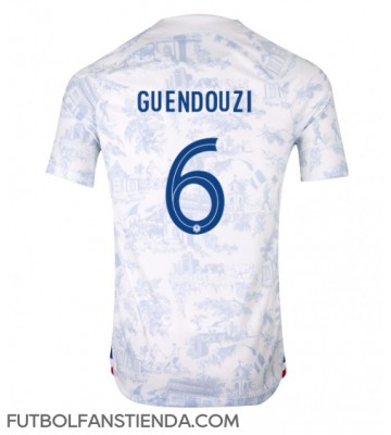 Francia Matteo Guendouzi #6 Segunda Equipación Mundial 2022 Manga Corta